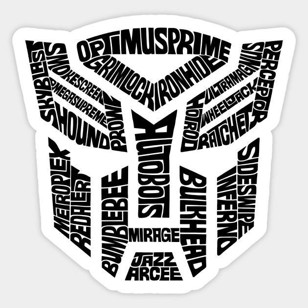 Autobots Sticker by Seanings